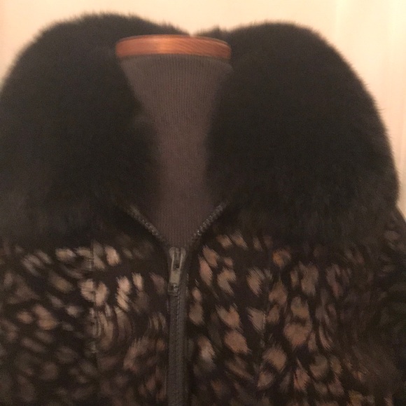 Leather Bomber Jacket - Picture 2 of 12